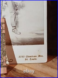 Antique African American Cabinet Colored Male ST LOUIS MO