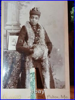 Antique African American Cabinet LINCOLN UNIVERSITY HBCU FULTON MO