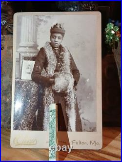 Antique African American Cabinet LINCOLN UNIVERSITY HBCU FULTON MO