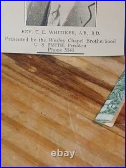 Antique African American Cabinet Rev C. E. WHITIKER CHICAGO ILLINOIS