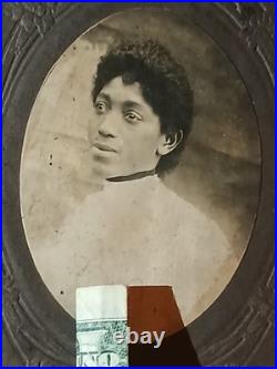 Antique African American CabinetCOLORED FEMALE HBCU LOUISIANA