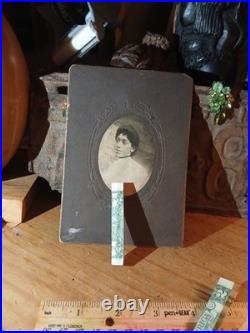 Antique African American CabinetCOLORED FEMALE HBCU LOUISIANA