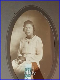 Antique African American Colored Female Student BISHOP COLLEGE MARSHALL TEXAS