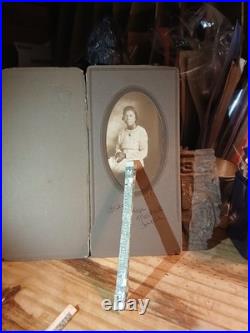 Antique African American Colored Female Student BISHOP COLLEGE MARSHALL TEXAS