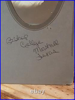 Antique African American Colored Female Student BISHOP COLLEGE MARSHALL TEXAS