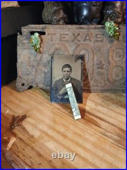 Antique African American FISK UNIVERSITY TINTYPE HBCU NASHVILLE TENNESSEE