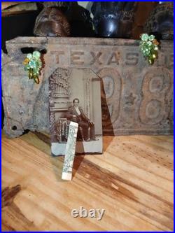 Antique African American FISK UNIVERSITY TINTYPE HBCU NASHVILLE TENNESSEE
