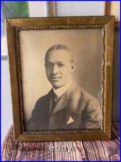 Antique African American Gentleman Portrait c. 1910-1925 Large 20x15