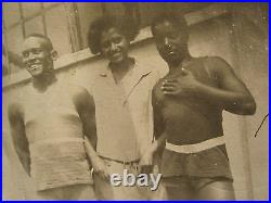 Antique African American Lifeguards Douglas Park Tennis Indianapolis In Photos