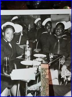 Antique African American NITE OUT BASIN STREET CLUB SEATTLE WASHINGTON