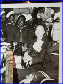 Antique African American NITE OUT BASIN STREET CLUB SEATTLE WASHINGTON