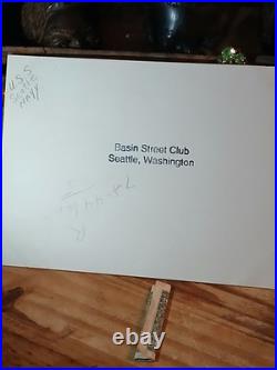 Antique African American NITE OUT BASIN STREET CLUB SEATTLE WASHINGTON