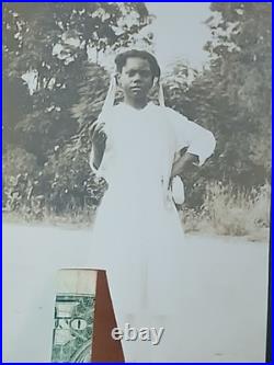 Antique African American Photos BLACK EXCELLENCE HBCU WHITE DRESS
