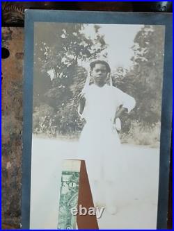Antique African American Photos BLACK EXCELLENCE HBCU WHITE DRESS