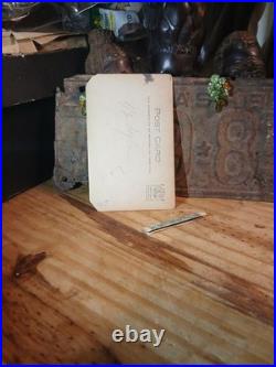 Antique African American Photos COLORED LADY SITTING WITH HER BLACK DOG