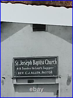 Antique African American Photos COLORED MEMBERS ST JOSEPH BAPTIST CHURCH