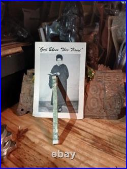 Antique African American Photos Colored Female Pastor PREACHING IN CHURCH