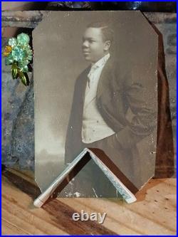 Antique African American Photos Colored Male HBCU COLLEGE STUDENT