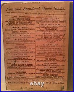 Antique African American Plantation Songs 1881 Jubilee Hymns Free Shipping