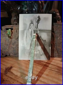 Antique African American RARE COLORED MUSICIAN SEATTLE PHOTO BY AL SMITH