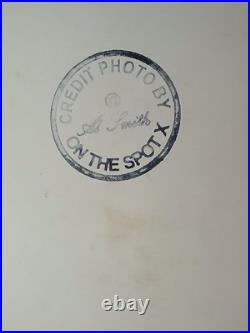 Antique African American RARE COLORED MUSICIAN SEATTLE PHOTO BY AL SMITH