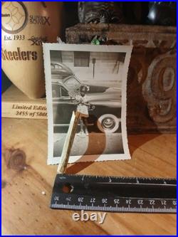 Antique African American SCHOOL GIRL HOLDING HER UMBRELLA