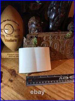 Antique African American SCHOOL GIRL HOLDING HER UMBRELLA