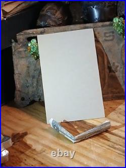 Antique African American WW2 SOLDIERS POSING IN STAGED CAR