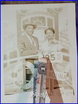 Antique African American1955 COLORED COUPLE ROBERT E LEE NORTH CAROLINA