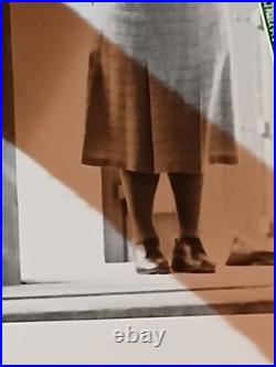 Antique African American1956COLORED FEMALES VISTING SLAVE CAMP WILLIAMSBURG VA
