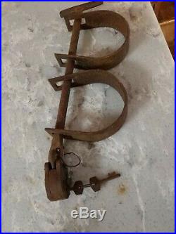 Antique American Slave Shackles