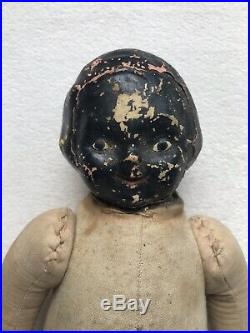 Antique Black Americana Composition Doll 10