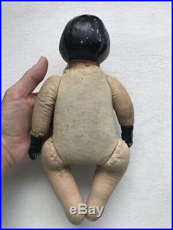 Antique Black Americana Composition Doll 10