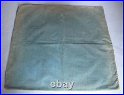 Antique Black Americana Embroidered Pillow Cover c. 1900 Charming Couples