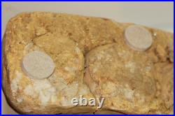 Antique Black Americana Folk Art Statue Sculpture Homemade Clay Male Figure