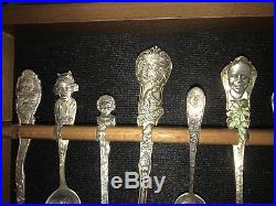 Antique Black Americana Sterling Silver Spoon Collection Collectible