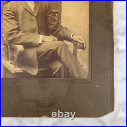 Antique Black White AFRICAN AMERICAN Photograph Estate Find Cabinet Card