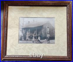 Antique C. 1868 Old Family Photo Tinsley Home Allen Graves County Kentucky KY