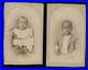 Antique CDV Photos Cute African American Black Children Siblings Prob Kentucky