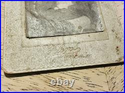 Antique Cabinet Card Photograph Handsome Man Black African American Richmond KY