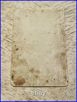 Antique Cabinet Card Photograph Handsome Man Black African American Richmond KY