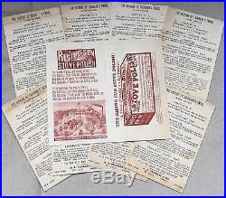 Antique Complete Set N. K. Fairbank Co. Black Americana Victorian Trade Cards NR