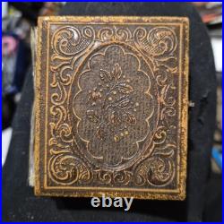 Antique Daguerreotype Full Case Young Haunting Handsome Victorian Man