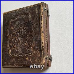 Antique Daguerreotype Photograph Adorable Little Girl Sweet & Ghostly In Case