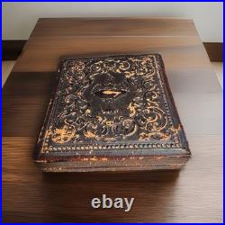 Antique Daguerreotype Photograph Adorable Little Girl Sweet & Spooky Barn! F/S