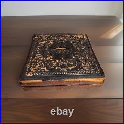 Antique Daguerreotype Photograph Adorable Little Girl Sweet & Spooky Barn! F/S