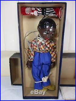 Antique Effanbee Virginia Curtis Austin LUCIFER Marionette Puppet Black American