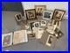 Antique Lot PHOTOS Frames And Old Papers Mementos Portrait Pictures 1920's +