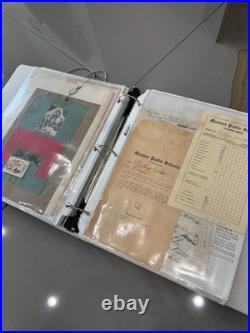 Antique Lot PHOTOS Frames And Old Papers Mementos Portrait Pictures 1920's +