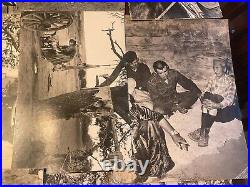 Antique Native American Indians Blackfeet 12 Original B&W PHOTOGRAPHS